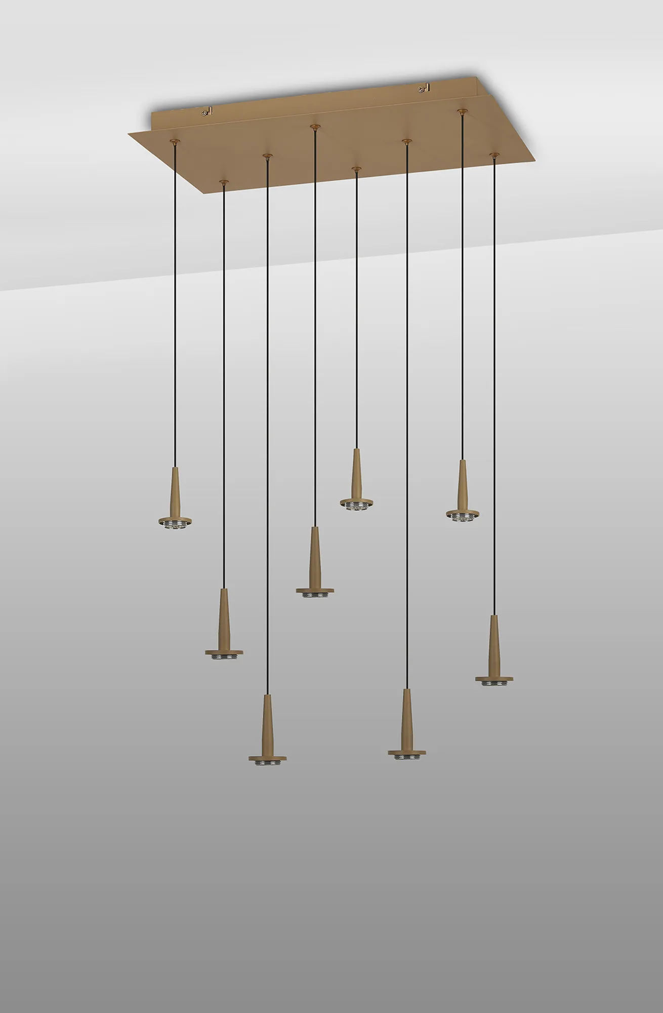 Andromeda Gold Frame Ceiling Lights Mantra Multiple Pendant